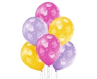 Balony Belbal 12", D11, babeczki, 6szt.