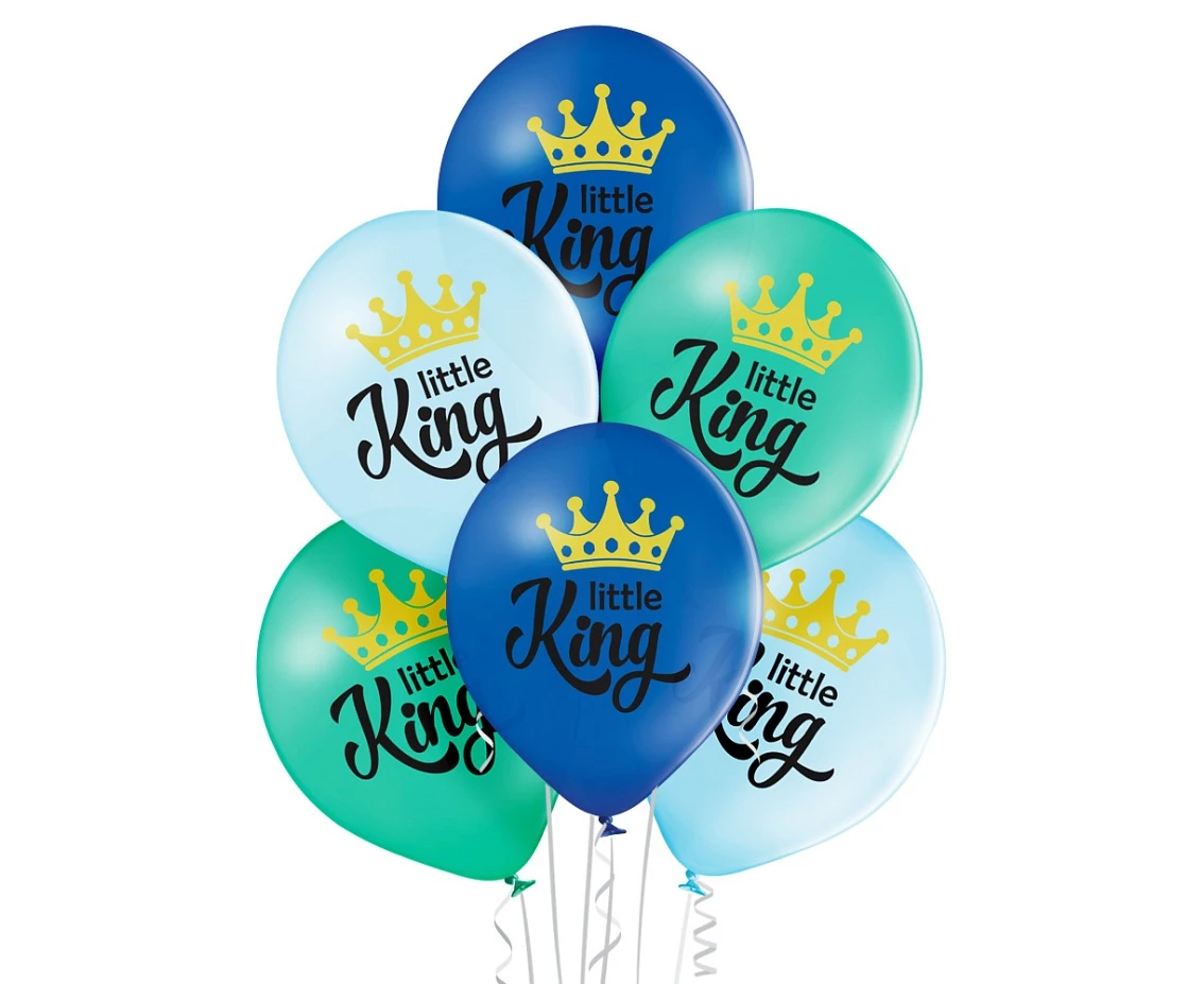 Balony Belbal 12", D11, mały król, 6szt. KK