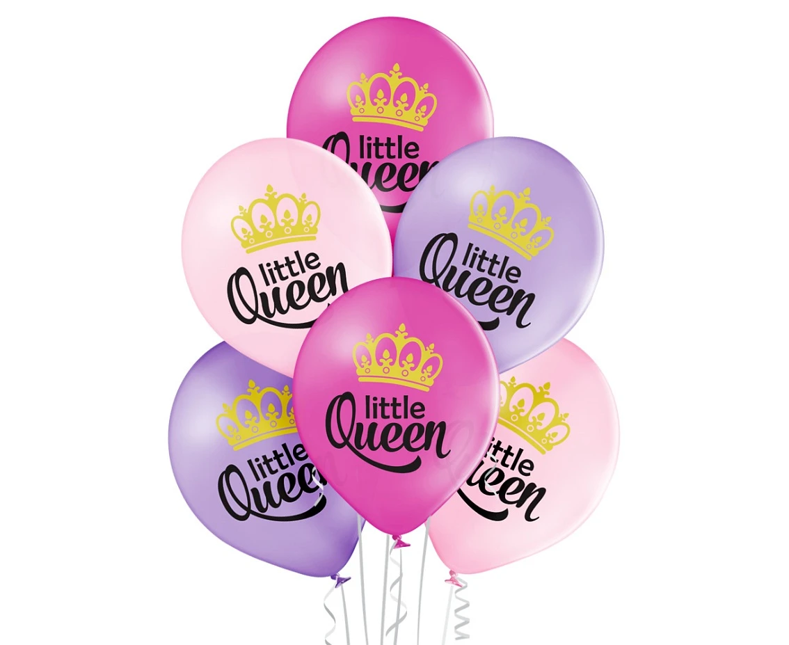 Balony Belbal 12", D11, little queen mix, 6szt.