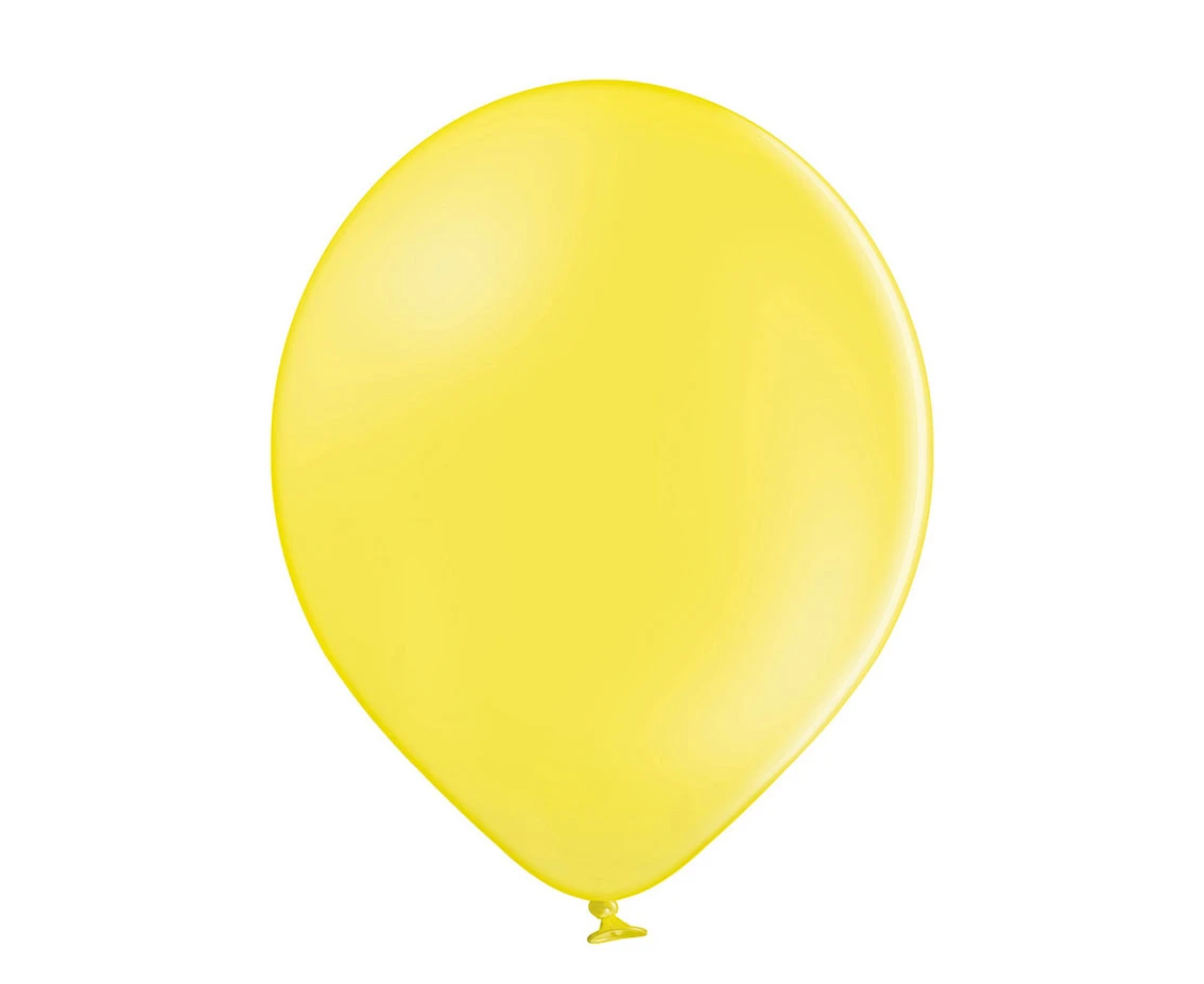 Balony Belbal 10,5", B85-006, (pastel yellow) pastel żółte, 100szt.
