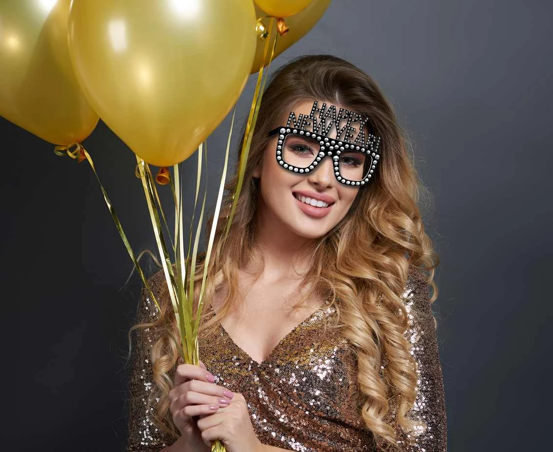 Okulary HNY, diamentowe