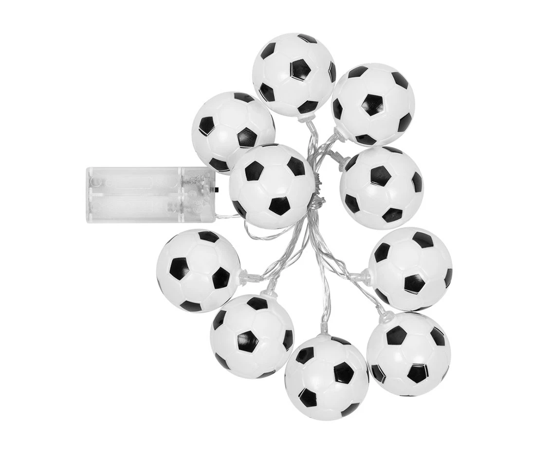 Girlanda LED Piłki nożne, 140 cm