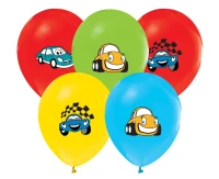 Balony Samochody (z kreskówek), 12 cali/ 5 szt.