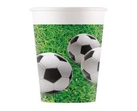 Kubeczki papierowe (WM) Football Party (Kokliko), 200ml, 8 szt. (SUP label) (papier FSC) KK