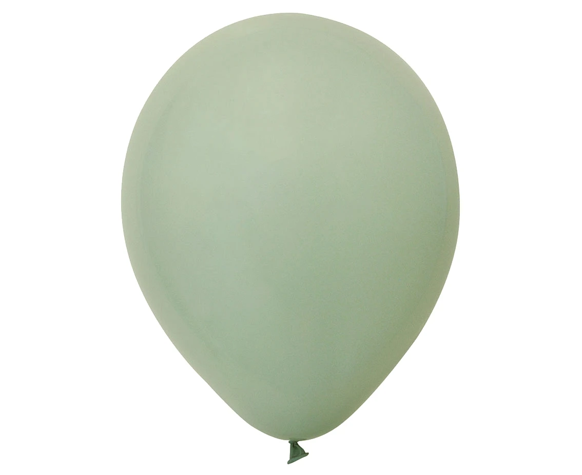 Balony B&C 12", pastel szaro-zielone, 50szt.