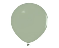 Balony B&C 5", pastel szaro-zielone, 20szt.