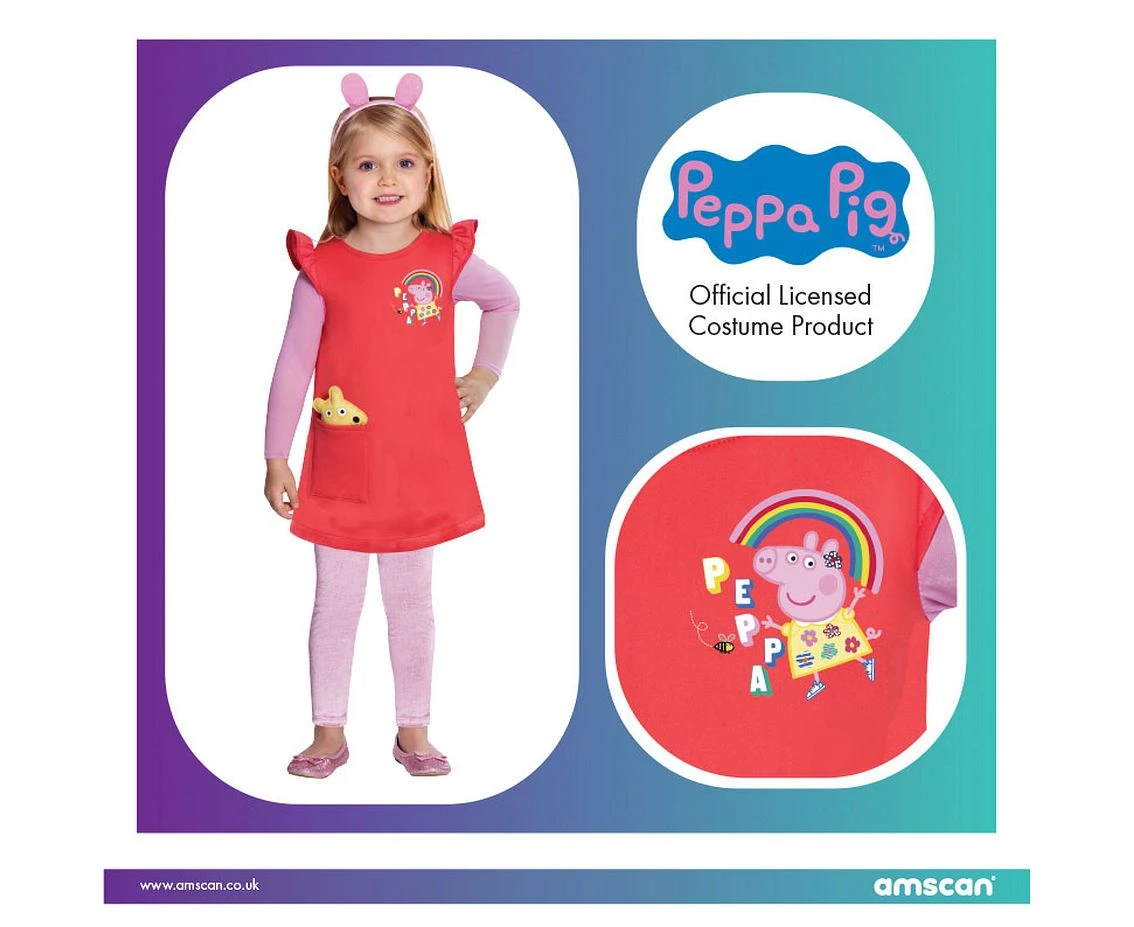 Strój dla dzieci Peppa Dress, 4-6 lat KK