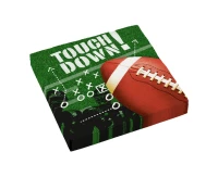Serwetki papierowe Touchdown! 33x33 cm, 16 szt. KK