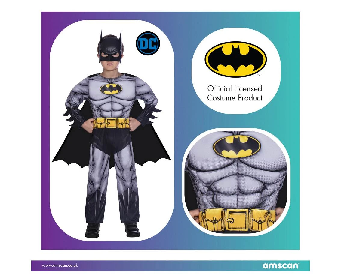 Strój dla dzieci Batman Classic, 4-6 lat KK