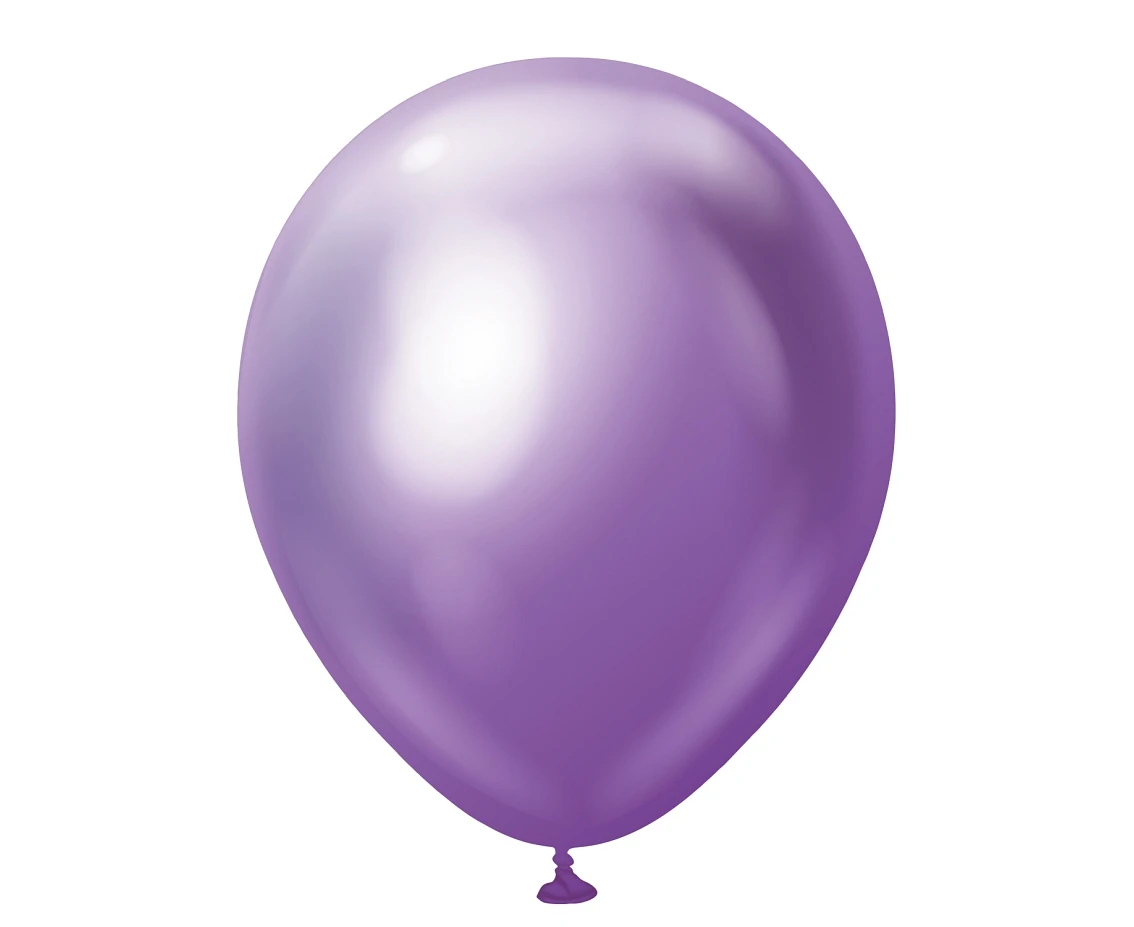 Balony B&C 12", platyna jasnofioletowe, 7szt.