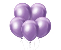 Balony B&C 12", platyna jasnofioletowe, 7szt.