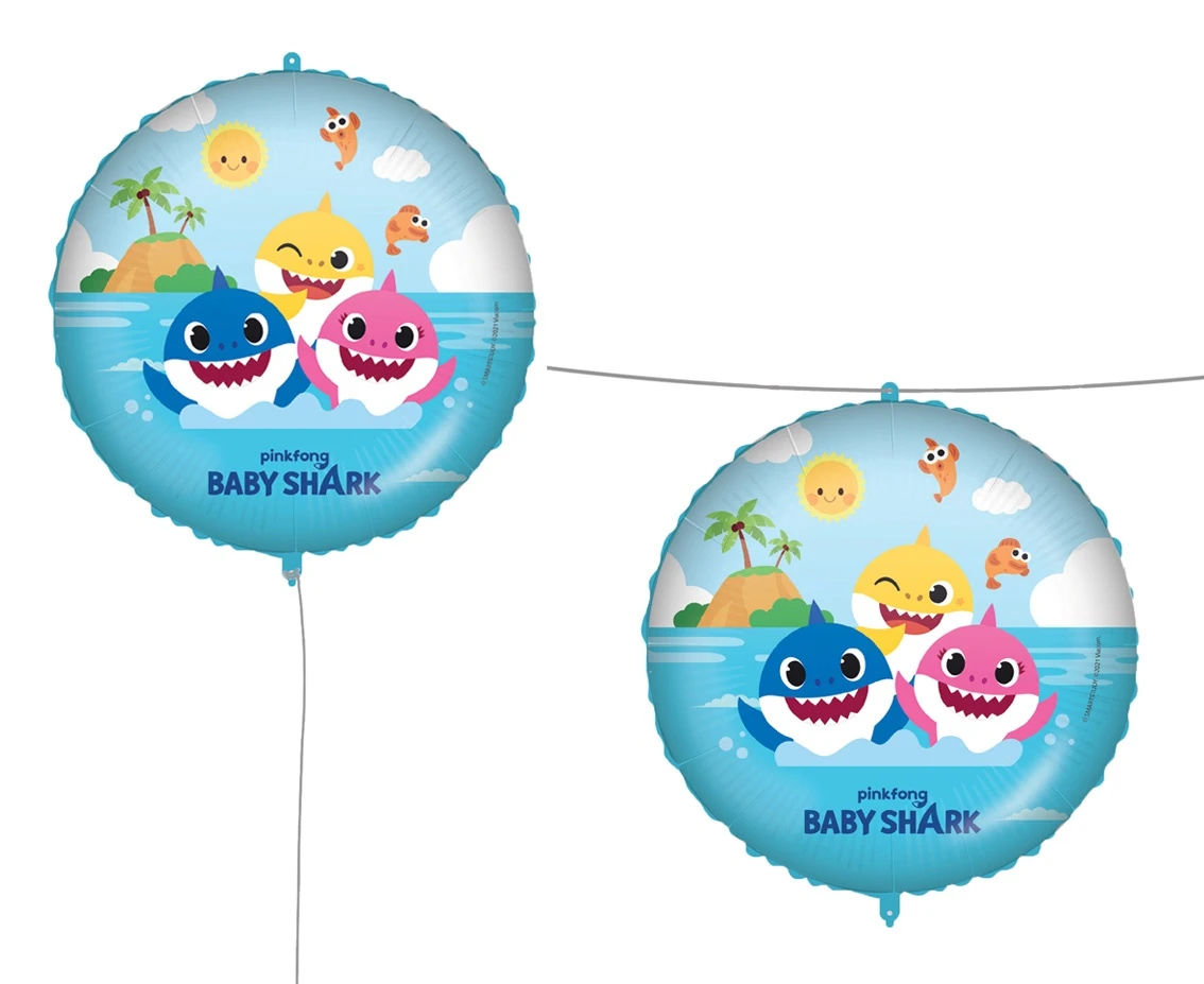 Balon foliowy 18" "Baby Shark fun in the sun"