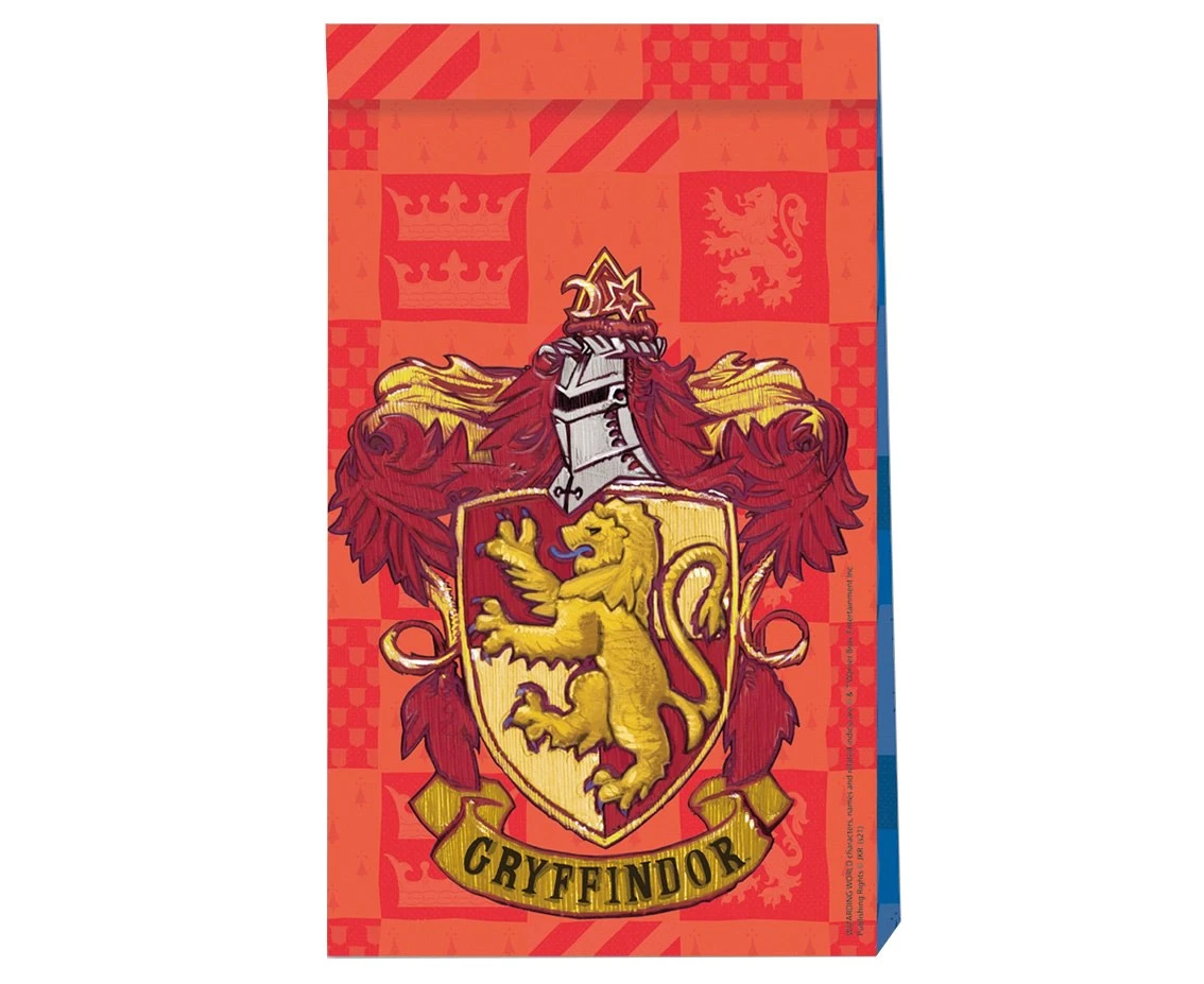 Torebki prezentowe Harry Potter Hogwarts Houses, 4 szt. KK