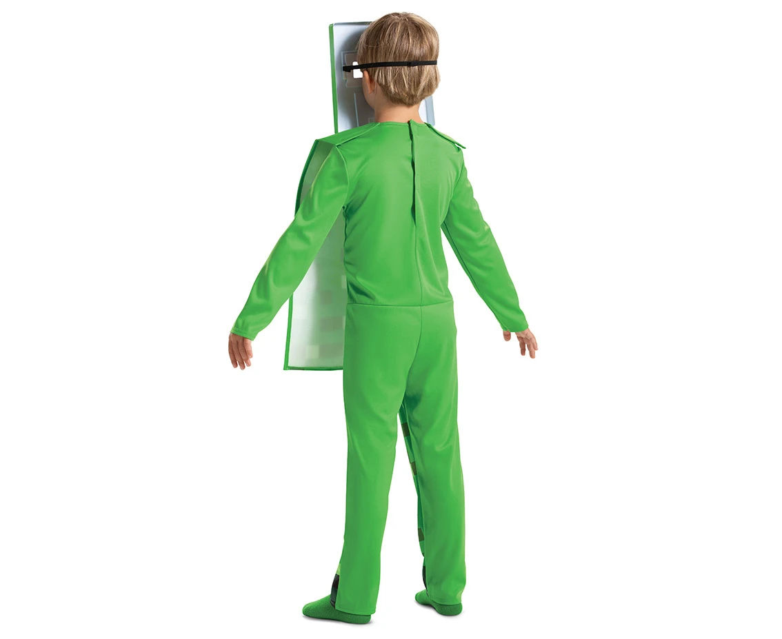 Strój Creeper Fancy - Minecraft (licencja), rozm. S (4-6 lat)