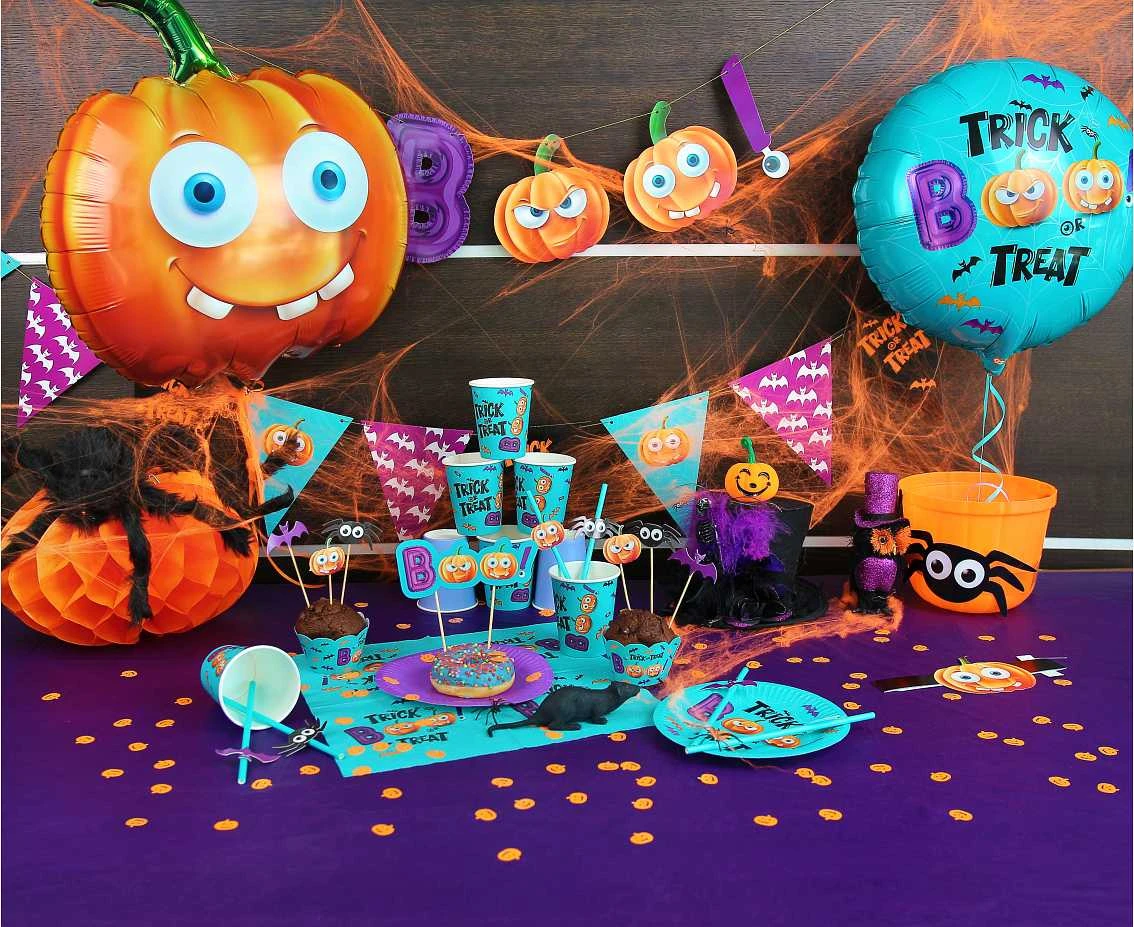 Balon foliowy Dynia BOO, 44x43 cm AA