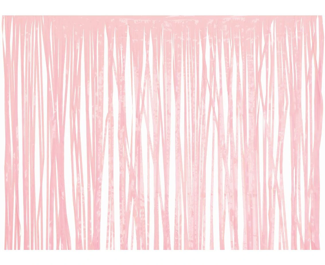 Kurtyna jasnoróżowa, 100x200 cm