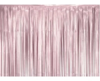 Kurtyna matowa B&C różowa, 100x200 cm