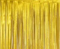 Kurtyna matowa B&C złota, 100x200 cm