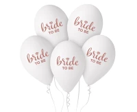 Balony Gemar 13", pastel premium hel bride to be, 5szt.