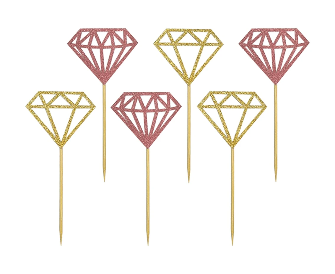 Pikery Diament, mix, 6 szt.