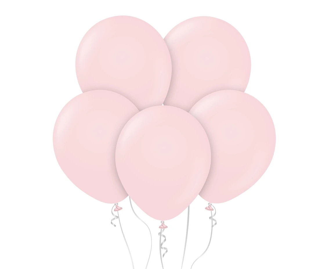 Balony B&C 12", macaron bladoróżowe, 10szt.