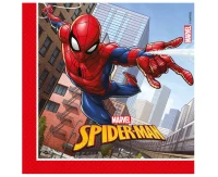 Serwetki papierowe Spiderman Crime Fighter, 33x33 cm, 20 szt. (papier FSC) KK