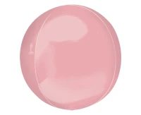 Balon foliowy ORBZ - kula Jumbo pastelowa różowa KK