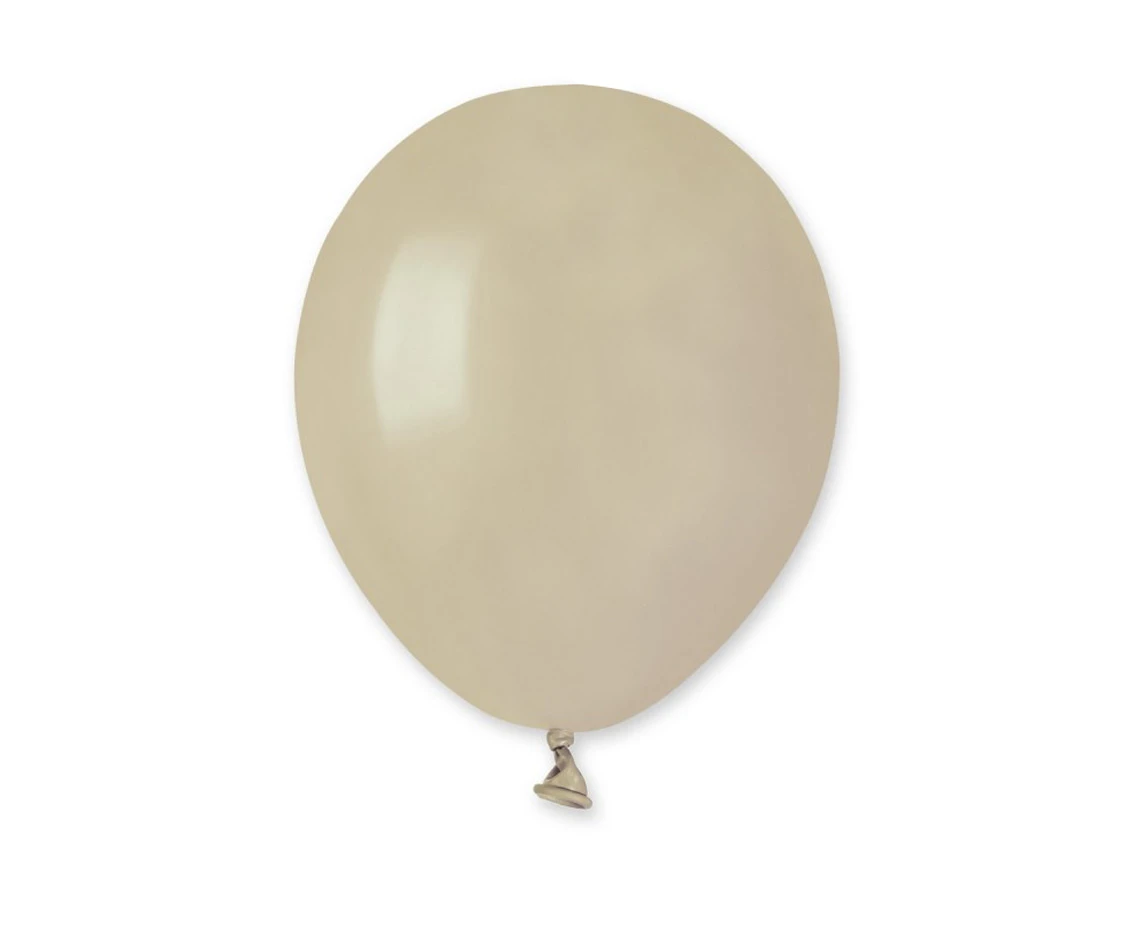 Balony Gemar 5", pastel latte, 100szt.