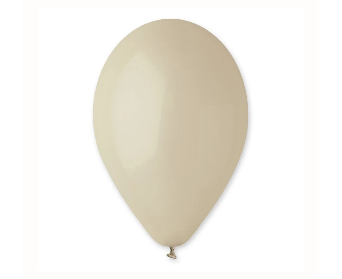 Balony Gemar 12", pastel latte, 100szt.