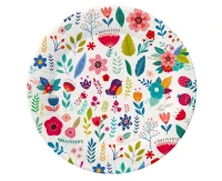 Talerzyki papierowe Kolekcja Summer - Have fun (light), 18 cm/ 6 szt. KK