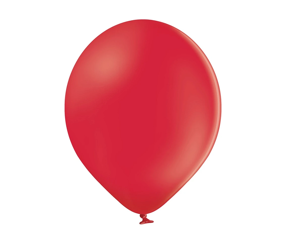 Balony Belbal 12", B105-101, (pastel red) pastel czerwone, 50szt. KK