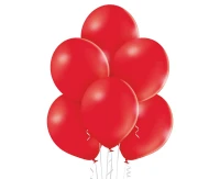 Balony Belbal 12", B105-101, (pastel red) pastel czerwone, 50szt. KK