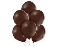 Balony Belbal 12", B105-149, (pastel cocoa brown) pastel kakaowe, 50szt. KK