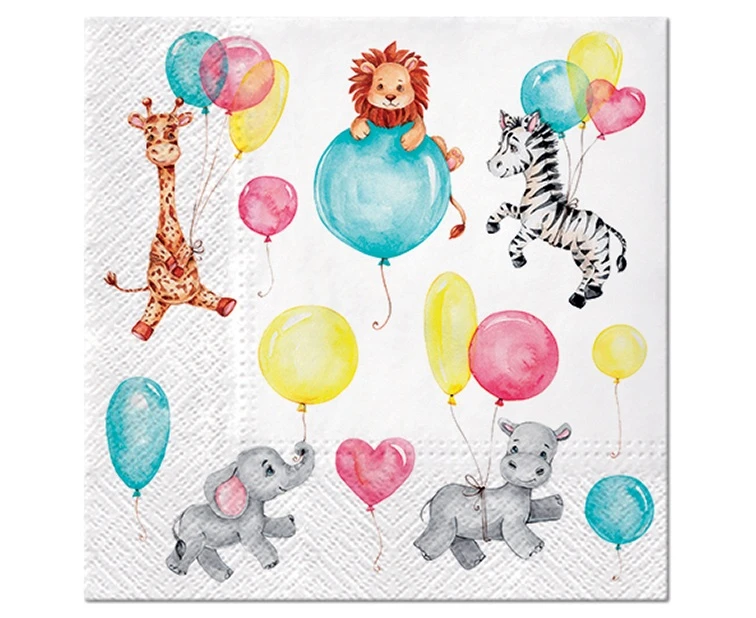 Serwetki papierowe Child Fun 33x33 cm / 20 szt. kk.