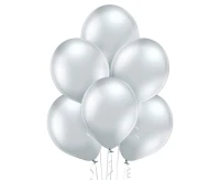 Balony Belbal 12", B105-601, (glossy silver) glossy srebrne, 50szt.