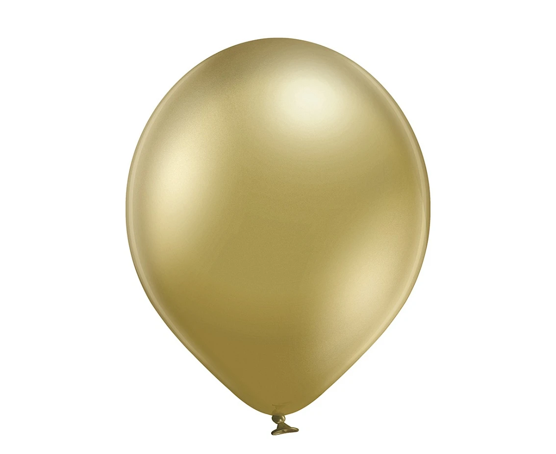 Balony Belbal 12", B105-600, (glossy gold) glossy złote, 50szt.