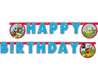 Banner "Mickey Rock The House" - Happy Birthday KK