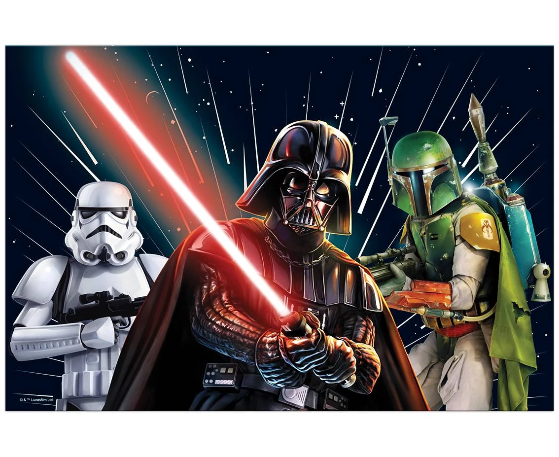 Obrus plastikowy "Star Wars Galaxy" 120x180 cm