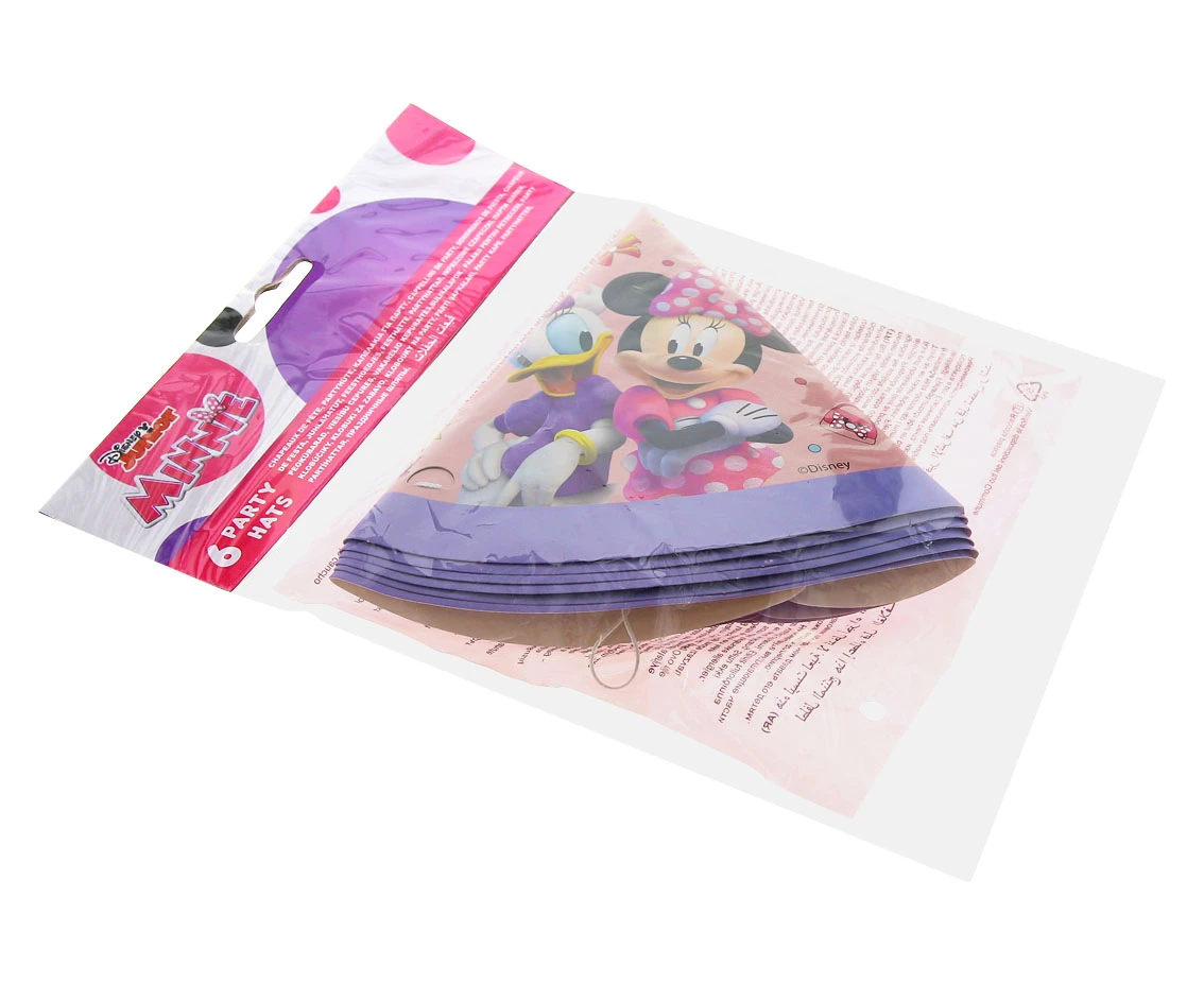 Czapeczki papierowe Minnie Junior, 6 szt. KK