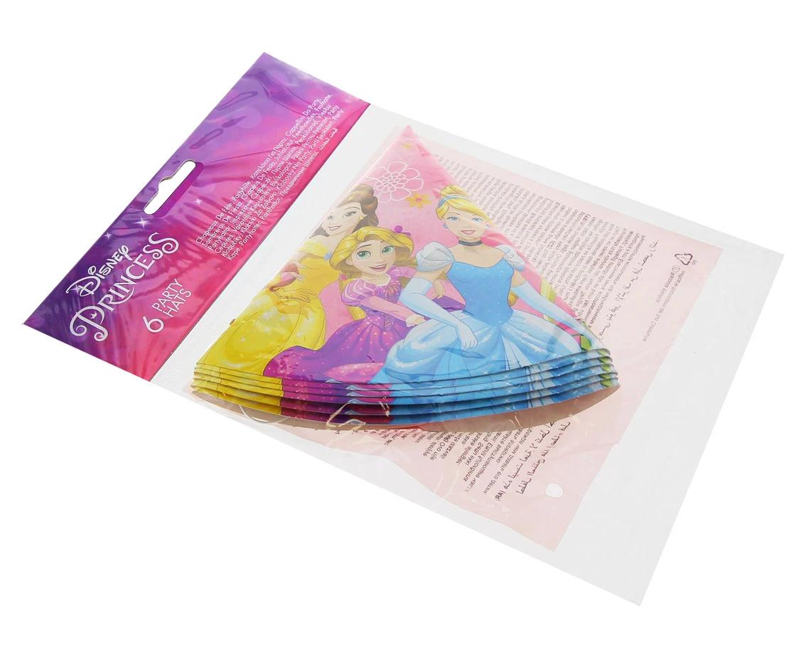 Czapeczki papierowe Princess Live Your Story 6 szt. KK