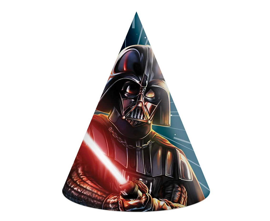 Czapeczki papierowe "Star Wars Galaxy" 6 szt.