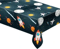 Obrus plastikowy Rocket Space, 120x180 cm KK