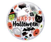 Balon foliowy 22" QL Bubble Poj. "Everything Halloween" KK