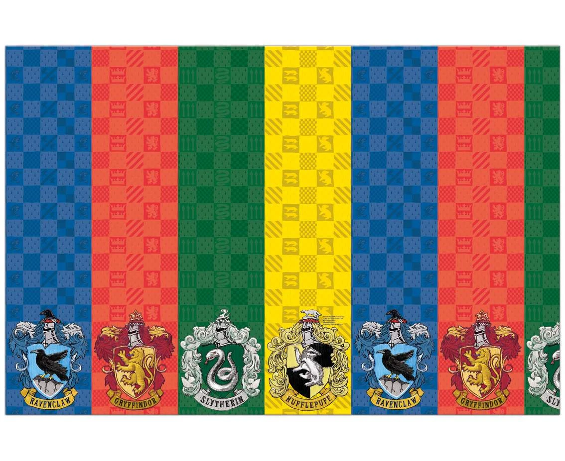 Obrus papierowy "Harry Potter Hogwarts Houses" 120x180 cm KK