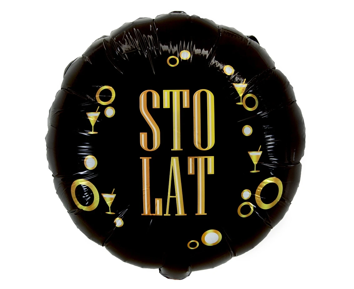 Balon foliowy Sto Lat (B&G Party), 18 cali AA
