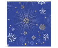 Serwetki Hello Winter Navy Blue, certyfikat FSC, 33x33 cm/ 20 szt. KK