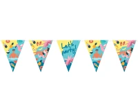 Girlanda papierowa Summer - Let''''s party (beach), flagi, 270 cm KK