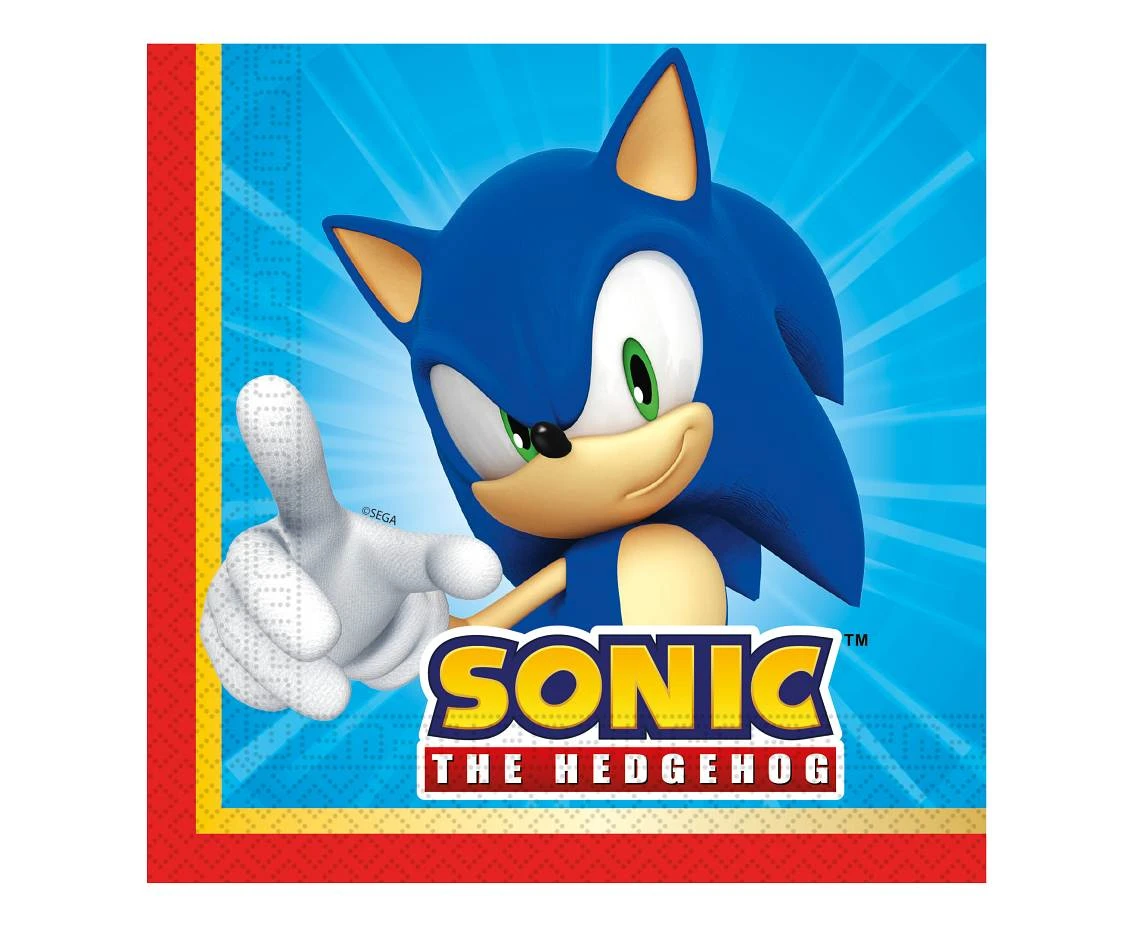 Serwetki papierowe Sonic, 33x33 cm, 20 szt.