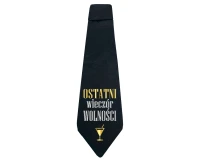 Krawat Ostatni Wieczór Wolności - B&G Party, 10x32 cm KK