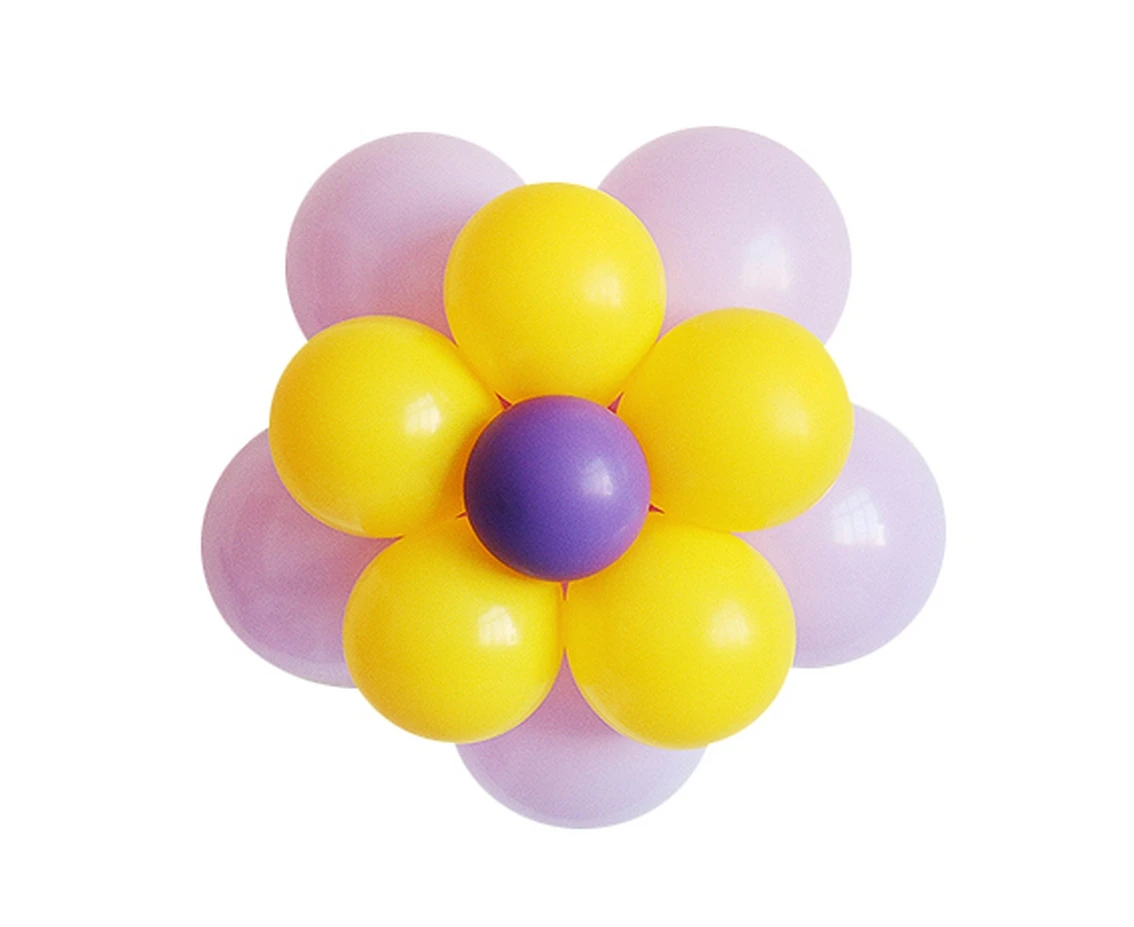 Uchwyty do tworzenia dużych kwiatów z balonów. 10 szt. KK